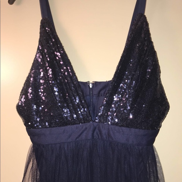 Navy Blue Windsor Dress - Picture 1 of 4